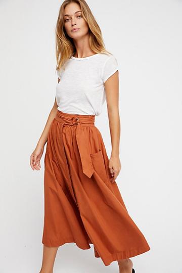 Dream Of Me Midi Skirt By Free People