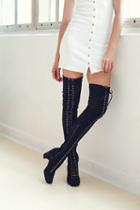 Free People Womens Laila Thigh High Boot