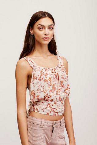 Free People Womens Heart Of The Rose Tank