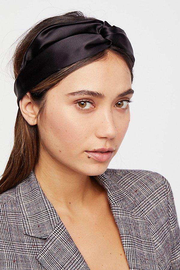 Stay Golden Silk Turban By Kristin Perry At Free People