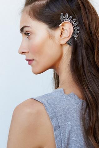 Child Of Wild Womens Feather Ear Cuff