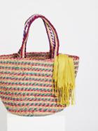 Mirage Jute Tote By Aab At Free People