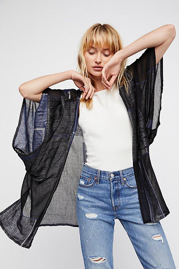 High Tide Patchwork Kimono By Free People