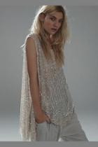 Free People Womens Sequin Tunic