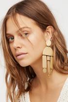 Windchimes Brass Earring By David Aubrey At Free People