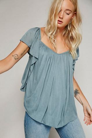 Free People Womens Forever & Always Tee