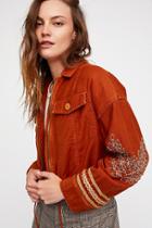 Extreme Cropped Military Jacket By Free People