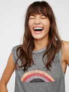 Free People Red Rose Tank