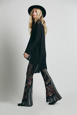 Novella Royale Womens Border Print Elastic Bell