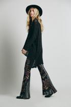 Novella Royale Womens Border Print Elastic Bell