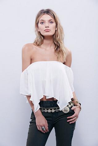 Fp Collection Womens Drippy Off The Shoulder
