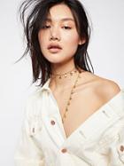 Twirl Me Charm Layered Necklace By Frasier Sterling At Free People