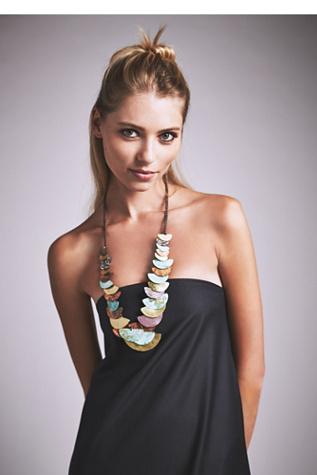 Sibilia Womens Ariel Point Patina Necklace