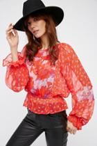 Free People Womens Into The Wilderness Blous