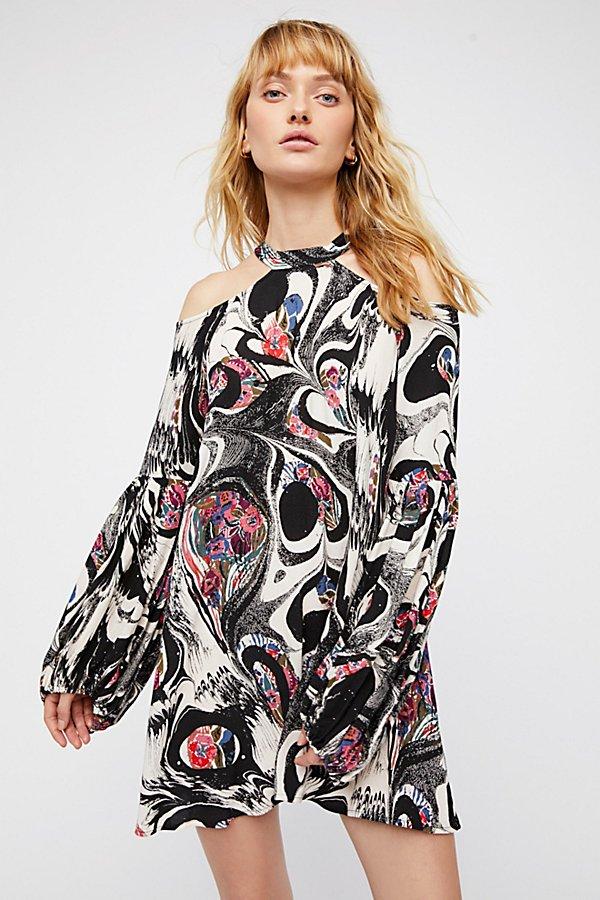 Drift Away Printed Top By Free People