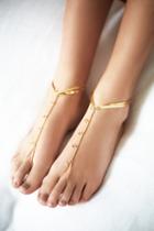 Free People Womens Rose Drops Anklet Set