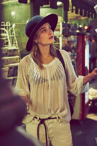 Free People Womens Fp One Morning Light Top