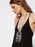 Marrakesh Leather Pendant By Free People