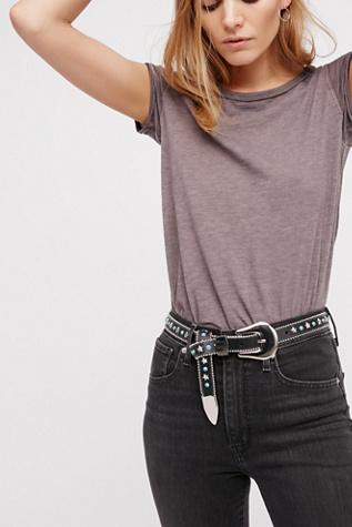 Stella Turquoise Belt By B-low The Belt At Free People
