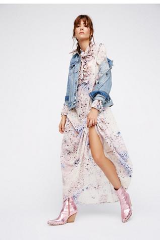 Lily And Lionel For Free People Womens Star Maxi Dress