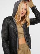Clash Leather Jacket By Doma At Free People