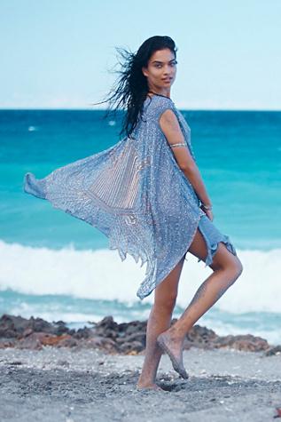 Fp Collection Womens Sequin Tunic