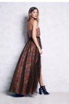 Free People Womens Printed Ballgown