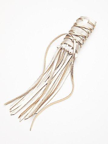 Metallic Leather Hair Wrap By Astali For Fp