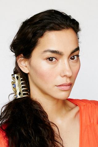 Free People Womens Set In Stone Hair Claw