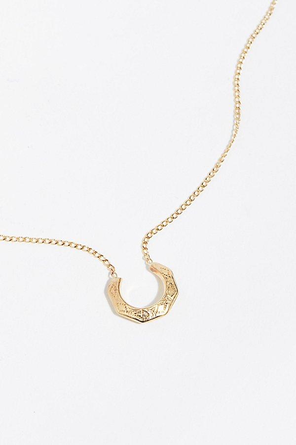 Hex Etched Necklace By Phyllis &amp; Rosie At Free People