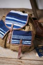 Will Leather Goods Womens Indigo Backpack
