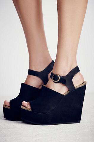Free People Womens Sugarhigh Platform Wedge