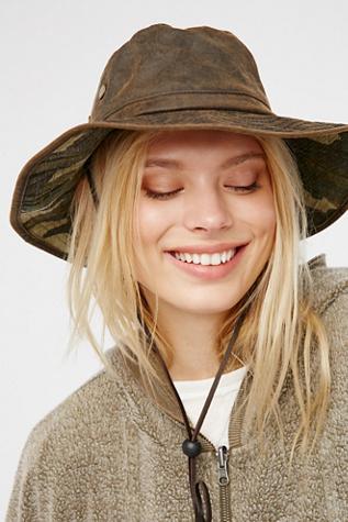 Free People Womens Maverick Distrsd Hat
