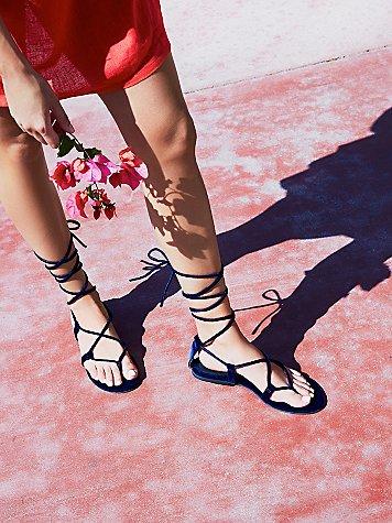 Jeffrey Campbell Aria Velvet Sandal