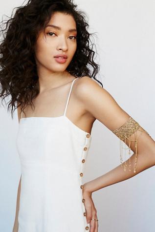Free People Womens Cascades Stretch Upper Armband