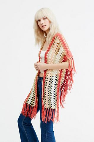 Free People Womens Across The Universe Shawl