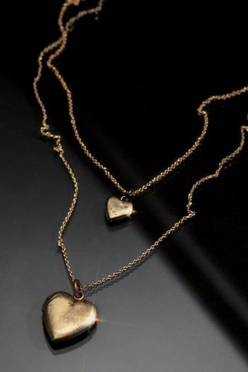Double Locket Necklace By Valen + Jette At Free People