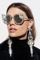 Disco Fever Sunglasses  By My Willows At Free People
