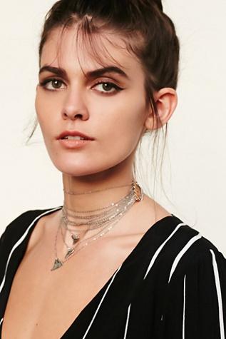 Fp Collection Womens Mirella Drop Choker