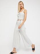 Whitney Striped Pants Set By Free People
