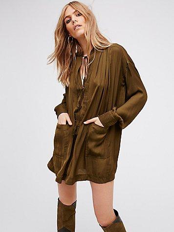Free People Swing Swing Mini Dress