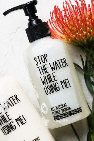 Stop The Water Womens Fennel Papaya Shampoo
