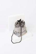 Whiting & Davis Womens Chainmail Mini Backpack