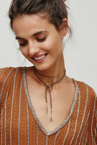 Free People Womens Chloe Delicate Mini Bolo