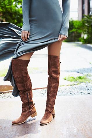 Charles David Womens Amorosa Suede Otk Boot