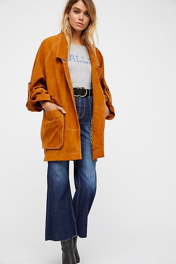 Felicity Suede Jacket By Free People