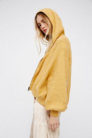 Free People Womens I'm So Happy Hoodie