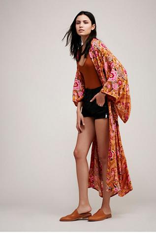Spell Womens Babushka Maxi Kimono
