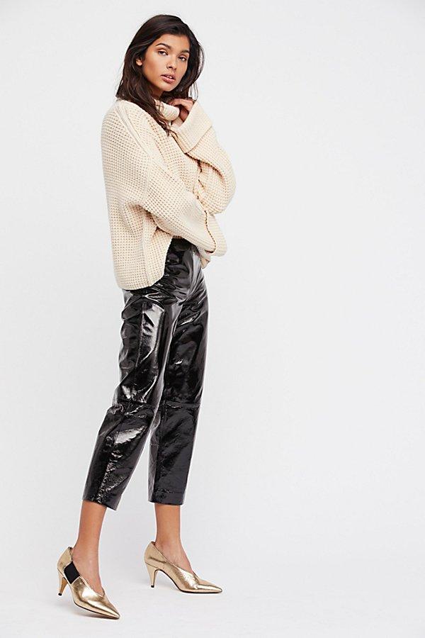 Patent Leather Pants By Just Female At Free People
