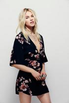 Free People Womens Bougainvillea Mini Dress